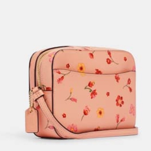 NWT Coach Faded Blush Floral Crossbody, perfect size! - Picture 3 of 5